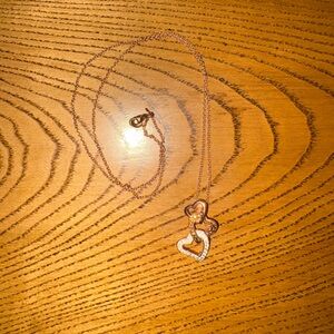 Kay Jewelers Two-Tone Heart Necklace